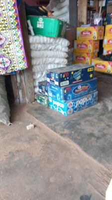 A package of home use items